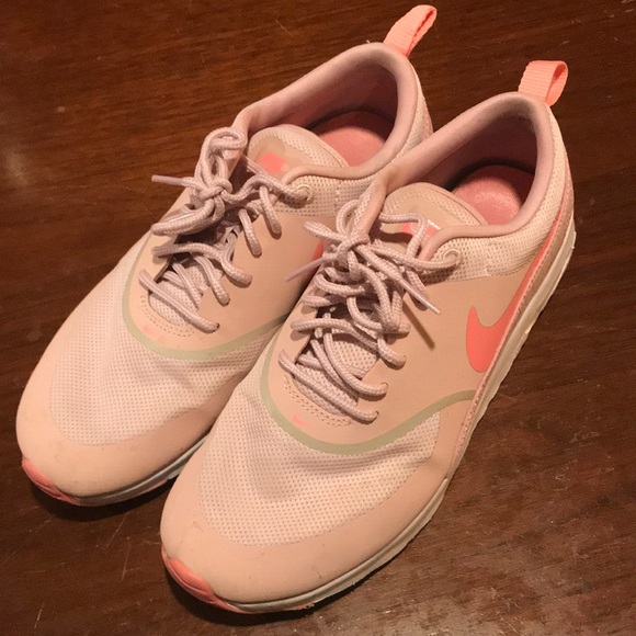 Nike Shoes Light Pink Nike Bubble Air Max Running Shoes 85 Poshmark